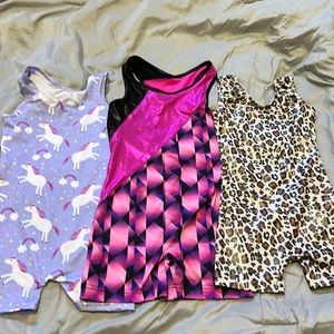 COPY - LOT OF 3 leotards